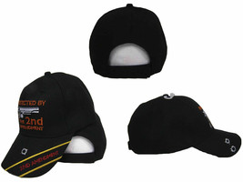 Protected By The 2Nd Amendment Gun Rights Bullets Nra Black Cap Hat Cap973D - £15.70 GBP
