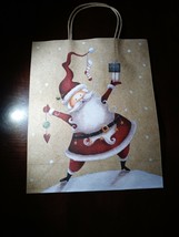 Santa Gift Bags Set Of 2 - £7.65 GBP