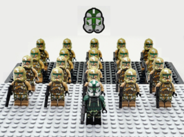 Star Wars Commander Gree 41st Kashyyyk Clone Troopers 21pcs Custom Minifigures - $45.50 CAD