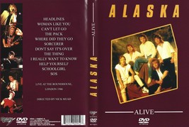 Alaska: Alive NTSC DVD Region 0 Recorded live at London Roundhouse 1986 - $21.95
