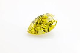 Yellow Diamond  - 1.41ct Natural Loose Fancy Deep Yellow Diamond GIA Pear VS2 - £11,978.49 GBP