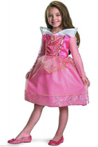 Licensed Disney&#39;s Sleeping Beauty Aurora Girls Halloween Costume Size Medium 7-8 - £23.64 GBP