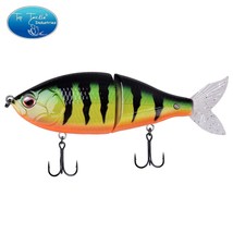 CF Lure sin fishing lure swimbait with soft tail Hard Bait 150mm 55g  Jointed Ba - £67.69 GBP