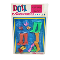 VINTAGE TOTSY DOLL ACCESSORIES SHOES BOOTS HIGH HEELS ORIGINAL PACKAGE -... - $32.51 CAD