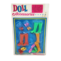 VINTAGE TOTSY DOLL ACCESSORIES SHOES BOOTS HIGH HEELS ORIGINAL PACKAGE -... - $23.75