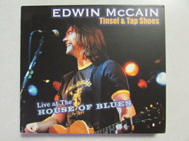 Edwin Mc Cain Tinsel &amp; Tap Shoes: Live At The House Of Blues Digipak Cd+Dvd Vg+ - £7.78 GBP