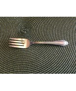 Continental TWO Pattern 1886 Salad Fork Silver Plate 6&quot; silverplate - $94.08 MXN