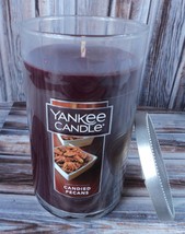Yankee Candle 12 oz Scented Jar Candle - Candied Pecans - New - Retired - RARE! - £30.92 GBP