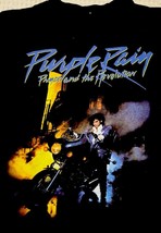 Prince Purple Rain T-Shirt Womens Small Black And The Revolution Short S... - $185.28 MXN