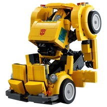 Yellow Robot Truck Car Toys Building Blocks Truck Transformationed Gift - $101.99