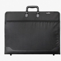 ArtGuard Pro: Heavy Duty 17x22&quot; Black Portfolio Case with Handles for Artwork, S - $73.21