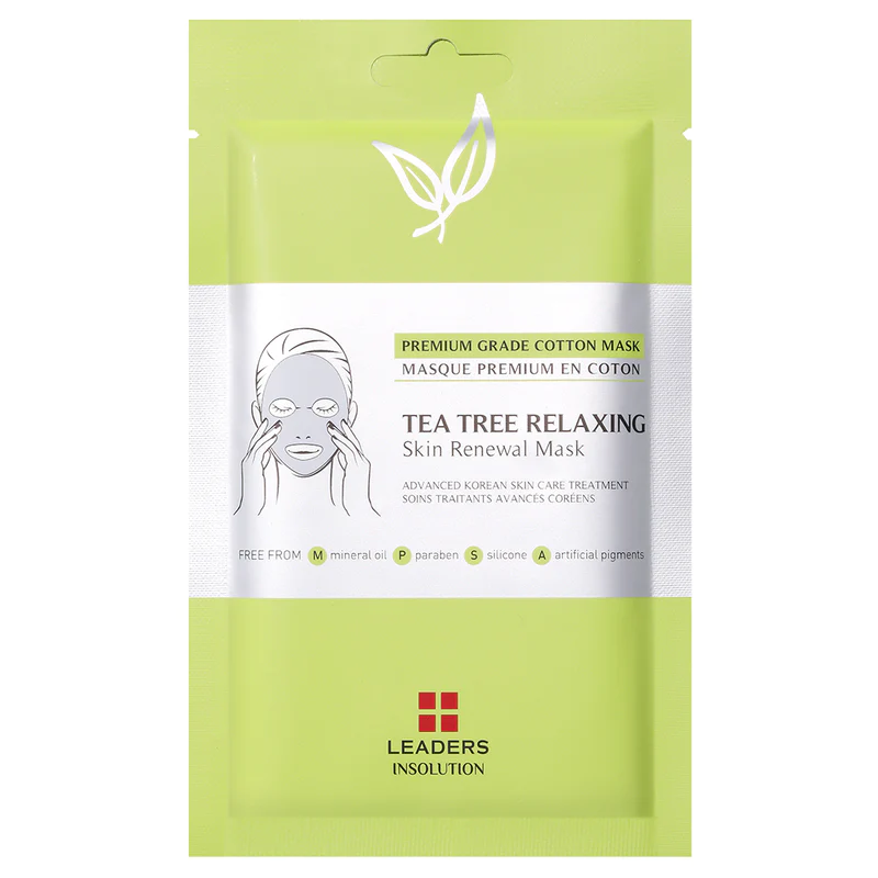 Primary image for Leaders Insoution Tea Tree Skin Renewal Mask 10 Pack