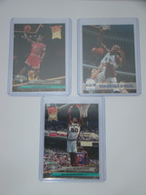 Lot of (3) Basketball Cards - Michael Jordan, Shaquille O&#39;Neal &amp; David Robinson - £43.96 GBP