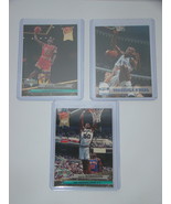 Lot of (3) Basketball Cards - Michael Jordan, Shaquille O&#39;Neal &amp; David R... - $55.00