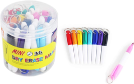 36-Pcs Mini Dry Erase Markers with Key Ring, Whiteboard Markers, - $42.56