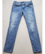 Polo Ralph Lauren Jeans Youth Size 26 Blue Denim Cotton Flat Front Skinn... - $18.49