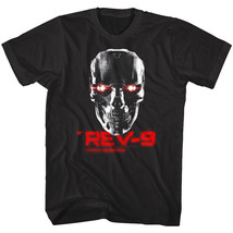 Terminator Dark Fate Rev 9 Cyborg Men&#39;s T Shirt Arnold Schwarzenegger Movie - £18.41 GBP+