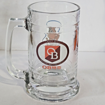 OB Oriental Brewery Lager 1983 Seoul Olympics Glass Beer Mug Hodori Tiger Mascot - £10.99 GBP