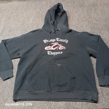 Vintage Orange County Choppers Hoodie Adult XL Black Sweater Sweatshirt Y2K - £24.16 GBP