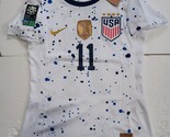 Sophia Smith USA USWNT 2023 World Cup 4 Star White Home Womens Soccer Je... - $70.00