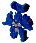 Hasbro Mini Bot Shots 2&quot; Transformer Tractor Truck to Robot 2011 Tomy Blue - €2,49 EUR