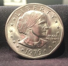 1979 D Susan B Anthony Gem Brilliant Dollar US Mint Coin - £5.46 GBP