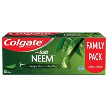 Colgate Active Salt Neem Toothpaste Tooth paste 200 grams (Pack of 2) India - $21.95
