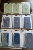 Lot Of 9 Onn Ring Stand Phone Cases With Strap For Iphone Xx Max &amp; X/Xs... - £7.00 GBP