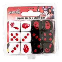 Zombicide 2nd Edition Dice Pack - Black and White - $36.28