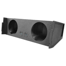 QPower &quot;QBOMB&quot; Dual 12″ Vented Empty Woofer Box - All Full Size SUV - £104.59 GBP