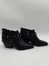 Women’s Vince Camuto Meskitte Western Bootie Black Size 9.5M - £33.45 GBP