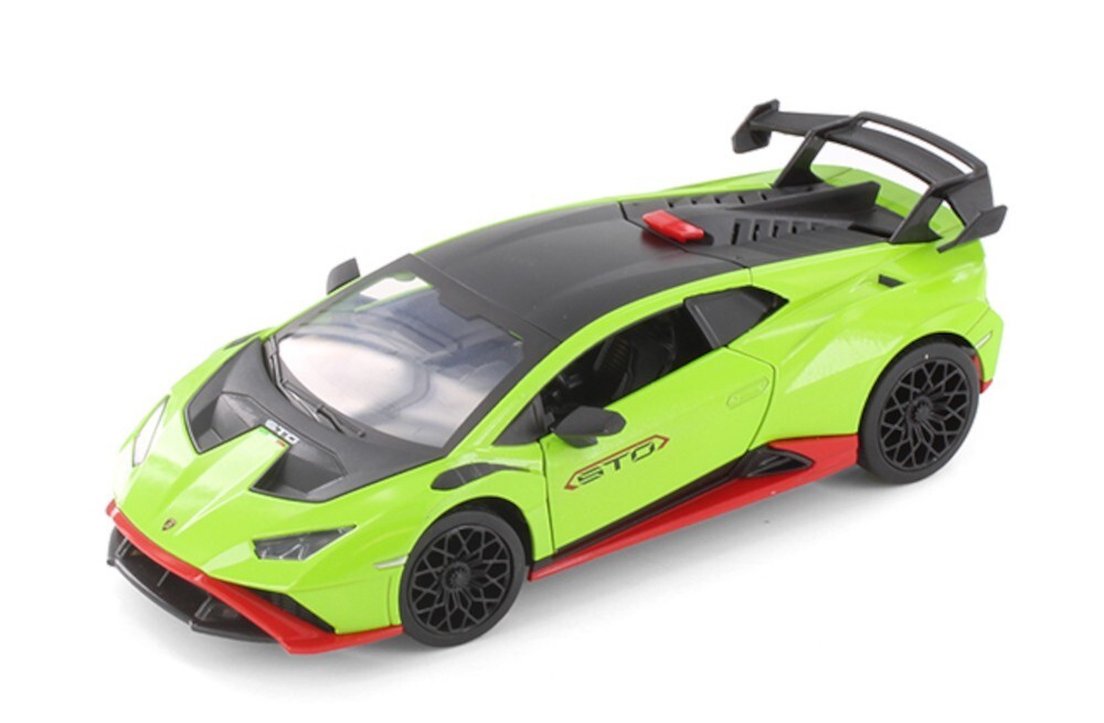 2021 Lamborghini Huracan STO 1/24 Scale Diecast Model - Showcasts - GREEN - $29.69