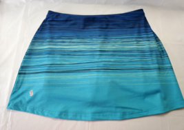 Cross Court Woman&#39;s Size XS Blue Striped Skort - £20.76 GBP