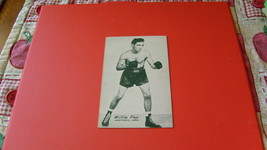 Vintage Rare Willie Pep Boxing Exhibit Card !! - £28.03 GBP