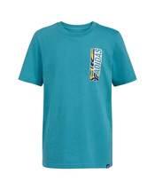 ADIDAS Big Boys Short Sleeve Liquid Map T-shirt L(14/16) - £14.60 GBP