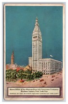 Metroplitan Life Insurance Building New York City NYC NY UNP WB Postcard XA2 - £1.50 GBP