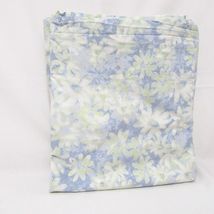 Eddie Bauer Morning Meadow Floral Blue Multi Cotton Queen Flat Sheet - £37.52 GBP