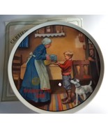 Norman Rockwell The Pantry Raid Collector Plate 1986 Mothers Day Vintage... - $154.58 MXN