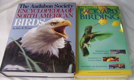 Lot Audubon Society Encyclopedia of North American Birds HC + Backyard Birding - £7.72 GBP