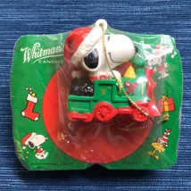 Snoopy Cristmas Ornament Box Whitman&#39;s Chocolates NEW Sealed 1999 ~868A - $14.46