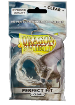 1 pack of 100 Dragon Shield Clear Toploading Perfect Fit Std. Sized Card... - $7.83