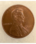 1994 Lincoln Penny No Mint Mark, Close AM - $156.42