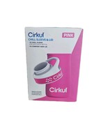 1 Cirkul Chill Sleeve &amp; Comfort-Grip Lid for 22oz Bottle - PINK - BRAND ... - $84.54 MXN