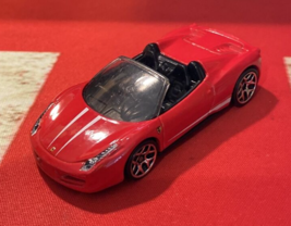 2012 Hot Wheels SUPER FERRARI 458 SPIDER RED - £7.82 GBP