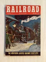 Railroad Magazine - January 1954 - Northern Alberta Railway, Los Angeles Transit - £5.21 GBP