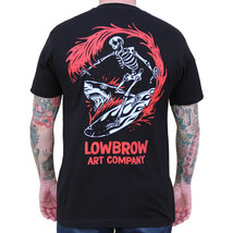 Lowbrow Art Bloody Skeleton Surfer Custom Adi Tattoo Tee Tshirt S-M-L-XL... - $19.95