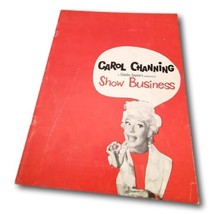 Carol Channing Show Business Theater Souvenir Brochure 1959 Broadway - £38.03 GBP