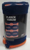 Auburn Tigers 50" by 60" Fleece 3 Bar Throw Blanket - NCAA - $14.54
