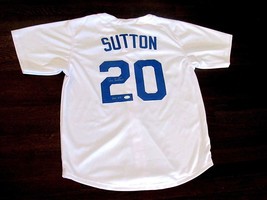 DON SUTTON 300 WIN CLUB HOF LOS ANGELES DODGERS SIGNED AUTO JERSEY JSA A... - $247.49