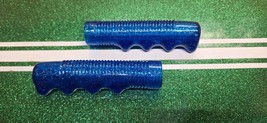 Blue 7/8&quot; Muscle Bike Banana Seat Bicycle GRIPS fit Hunt Wilde - $237.48 MXN